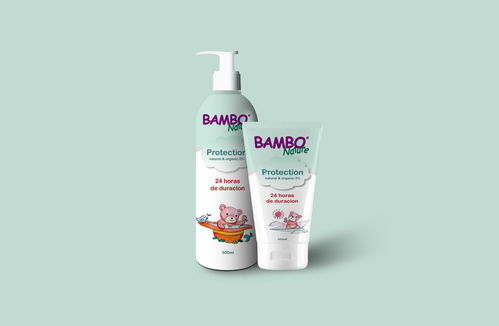 柔润新生 Bambo班博熊婴幼儿护肤品包装设计解析